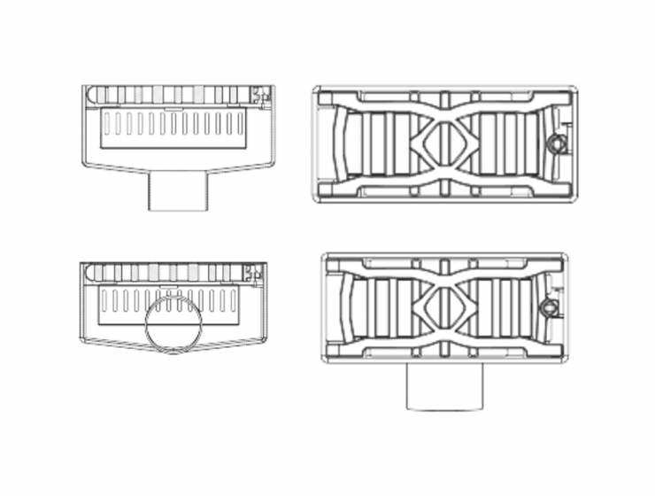 Avaloir de pont Bridge Drainage en acier