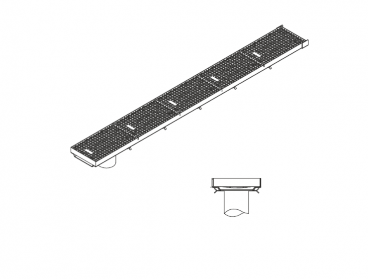 Bridge Linear Drainage RVS Variant 3